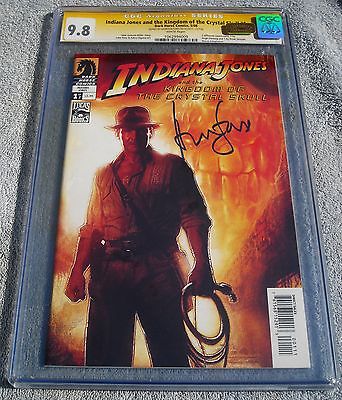 Indiana Jones  1 CGC 98 SS Signed Harrison Ford Signature Star Wars