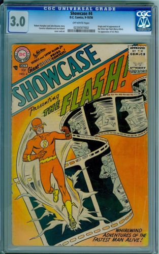 Showcase 4 CGC 30  1st Flash  No Reserve Auction