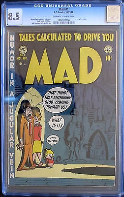 MAD Magazine  1 1952 CGC 85 