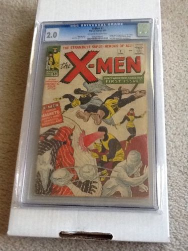 XMEN 1 1963 CGC 20 OFFWHITE TO WHITE PAGES