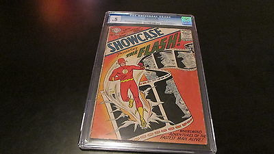 Showcase 4 DC Comics CGC 05 1st Appearance Silver Age Flash Barry Allen 1956