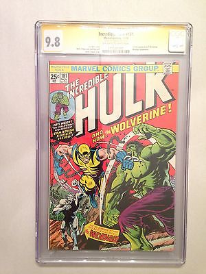 The Incredible Hulk 181 Nov 1974 Marvel CGC SS 98 Holy Grail Alert