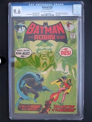 Batman 232 DC 1971 NEAR MINT CGC 96 NM 1st App Ras Al Ghul  ORIGIN Batman