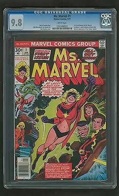 Ms Marvel 1 CGC 98 White Pages 1st Carol Danvers as MM 1977 id 13982