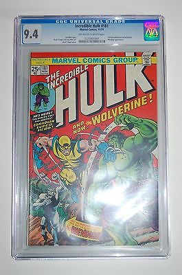 Hulk 181 The Incredible Hulk 94 CGC