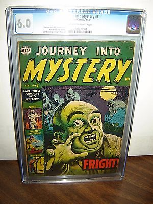 Journey Into Mystery 5 CGC 60 HIGHEST EVER GRADED COPY in CENSUS id 15334