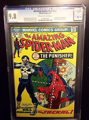 Amazing Spiderman  129 CGC 98 1 st Punisher  Daredevil Series Movie 