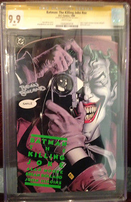 BATMAN THE KILLING JOKE CGC 99 SS SIGNED BRIAN BOLLAND JOKERBATGIRL 1st PRINT