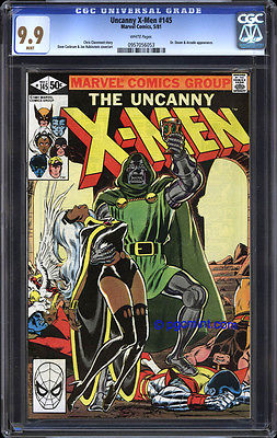 UNCANNY XMEN 145  GORGEOUS CGC MINT 99  HIGHEST CGC GRADE  DOCTOR DOOM