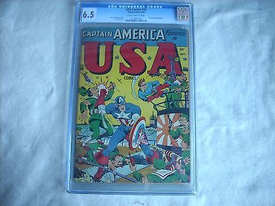 TIMELY USA COMICS FEATURING CAPTAIN AMERICA CGC GRADED