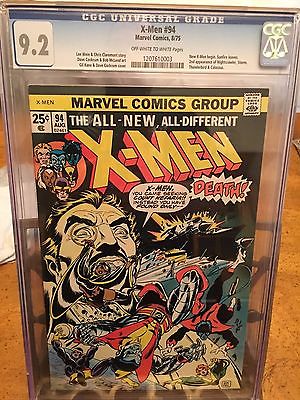 XMen 94 CGC 92 OWW pages