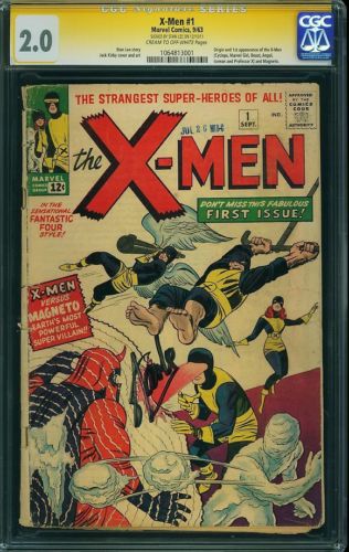 1963 Xmen 1 Cgc Signature Series