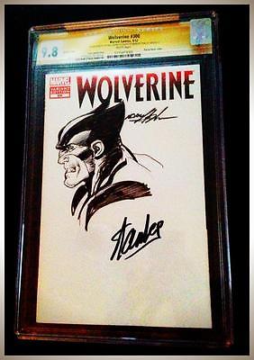 wolverine 300 original sketch by Neal Adams signed at CGC graded at 98