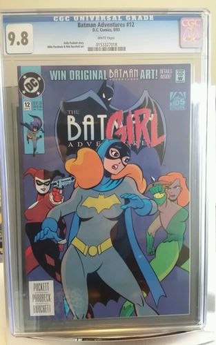 BATMAN ADVENTURES 12 CGC 98 WHITE PAGES FIRST APPEARANCE HARLEY QUINN 