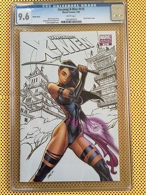 Uncanny XMen 510 SDCC Ultra Rare Variant  CGC 96  Look