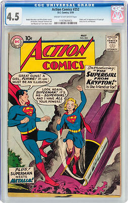 Action Comics 252 CGC 45  First Supergirl