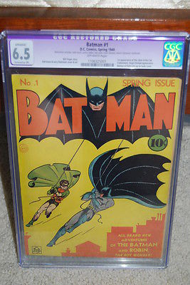 Batman 1 CGC 65 R DC 1940 Golden Age Holy Grail 111 cm 5000 feedback