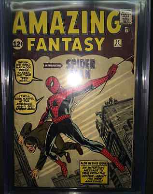 Amazing Fantasy 15 CGC 05 1st Appearance of SpiderMan