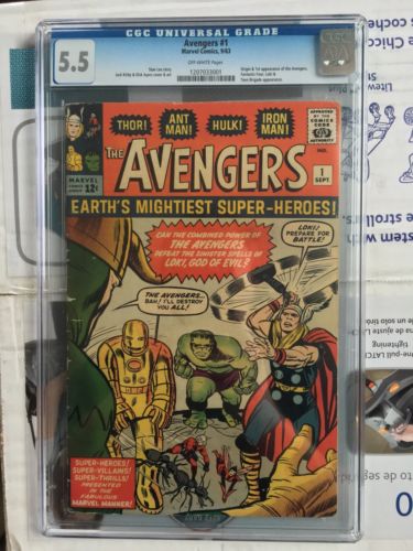 Avengers 1 CGC 55