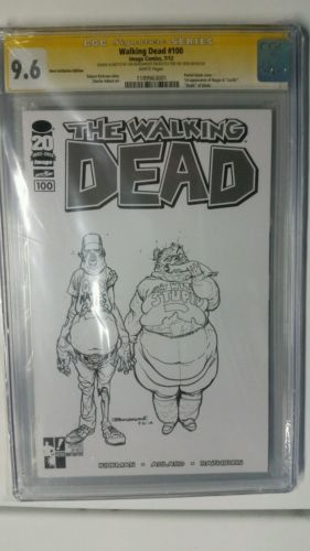 Walking Dead 100 hero initiative Jon Bogdanove cgc 96 ultra rare dont miss out