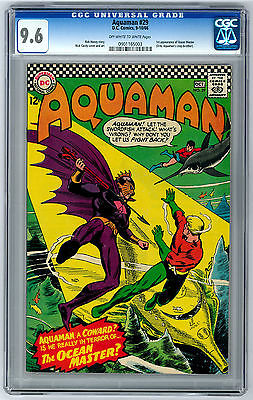 Aquaman 29 CGC 96 OW to White Pages 1st Ocean Master Silver Age Key
