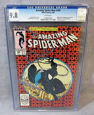 THE AMAZING SPIDERMAN 300 Venom 1st appearance CGC 98  Marvel Comcs 1988