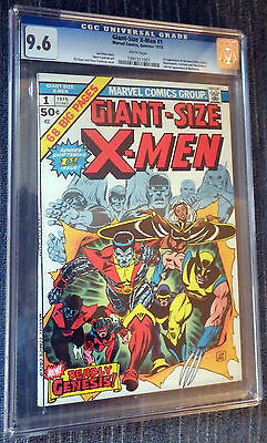 GiantSize XMen 1 CGC 96 White Pages  First appearance of new XMen