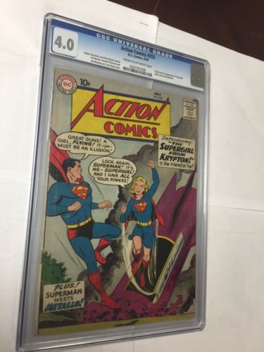 Action Comics 252 Cgc 40 1St First Appearance Of Supergirl