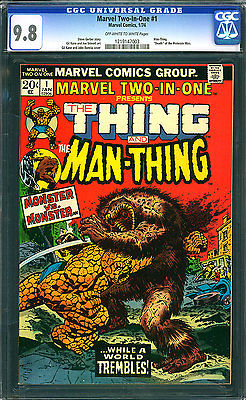 Marvel Two in One 1 1974 CGC 98  WOW HIGHEST GRADED