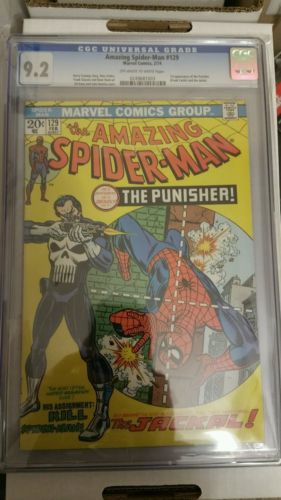 Amazing Spiderman 129 cgc 