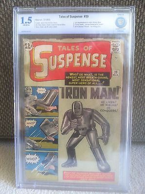 Tales of Suspense 39 CBCS 15 OW  1st Iron Man  AVENGERS Not CGCPGX