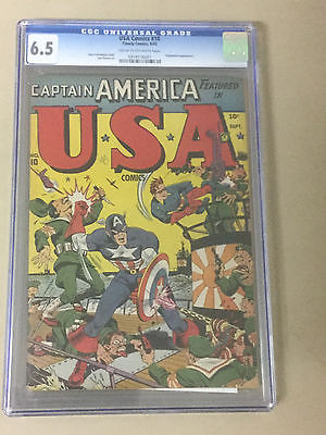 USA Comics 10 CGC 65 Thunderbird Appearance