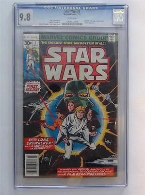 Star Wars 1  1977 CGC  98  White Pages New Movie Hot Book trades welcome