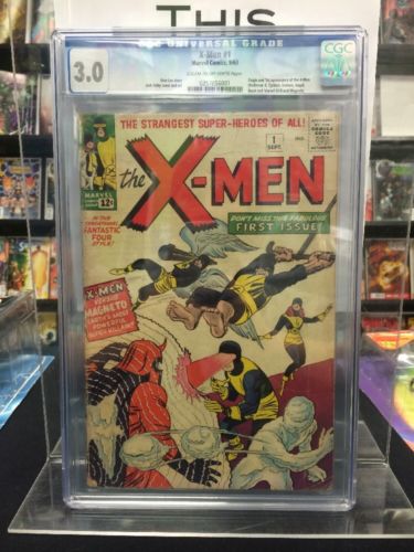 The XMen 1 Sep 1963 Marvel CGC 30