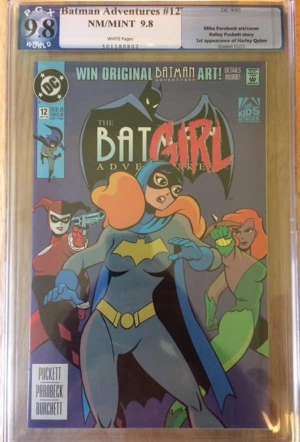 Batman Adventures 12 Harley Quinn 1st App  PGX Graded 98 CGC CBCS  NR