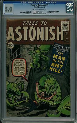 Tales To Astonish 27 CGC 50 First Antman Antman Movie soon CBCS ERCOMICS