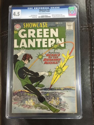 RARE 45 CGC Green Lantern Show Case 22