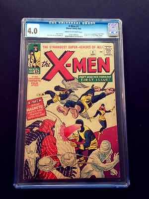 The XMen 1 CGC 40  Batman 121 and 3 Other CGC Rated Comics