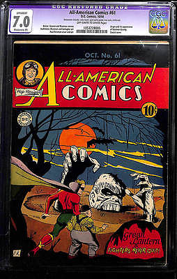 ALLAMERICAN COMICS 61 CGC GREEN LANTERN 1 COMIC 1ST SOLOMON GRUNDY SUPERMAN