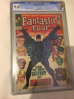 Fantastic Four 46 Jan 1966 Marvel CGC 90 OWWHITE