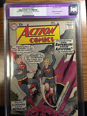 Action Comics 252 DC 1959  CGC 65  1st App  ORIGIN of Supergirl  Superman