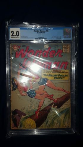 Wonder Woman 98 May 1958 DC CGC 20