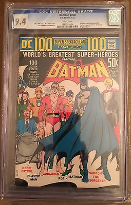 BATMAN 238 CGC 94 White pages highest graded  CANADA SELLER