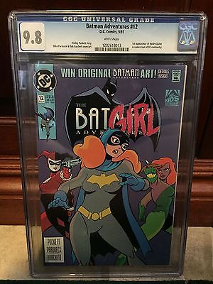 BATMAN ADVENTURES 12 CGC 98 NMMT 1ST APP OF HARLEY QUINN ID 3346