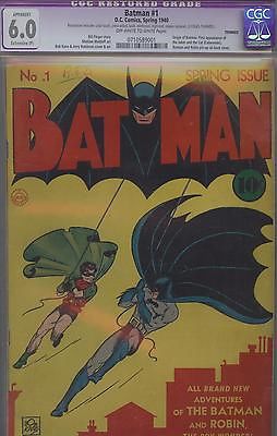 Batman 1940 issue 1 Golden Age DC  CGC 60