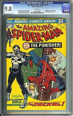 Amazing SpiderMan 129 CGC 98 NMMT ASM 1st appearance Punisher and Jackal