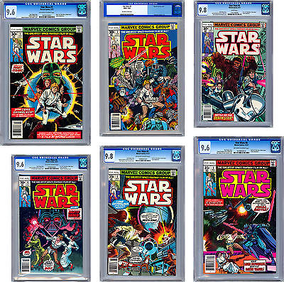 STAR WARS 16 CGC 9698 STAR WARS A NEW HOPE COMPLETE MOVIE ADAPTATION 1977