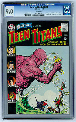 Brave and the Bold 60 1965 CGC 90 1st app Donna Troy Teen Titans key issue