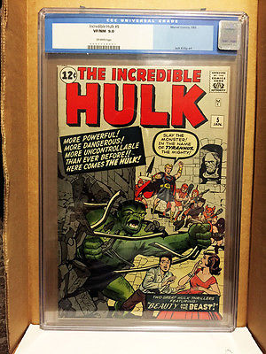 Hulk 5 CGC 90 Old label 94 in an old label Couldnt ask for more