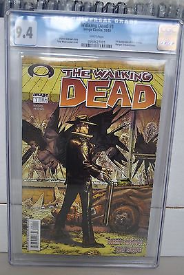 The Walking Dead 1 CGC Graded 94 Oct 2003 Image White Label 